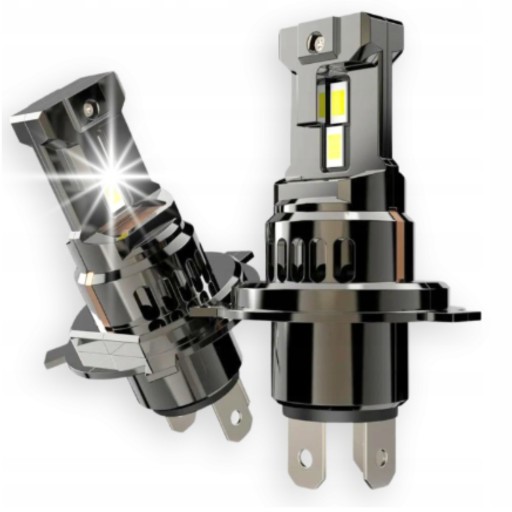 СВЕТОДИОДНЫЕ ЛАМПЫ H4 CANBUS 1 ДО 1 ОЧЕНЬ МОЩНЫЕ БЕЛЫЕ 12 В 100 ВТ ОДОБРЕНИЕ +1000%