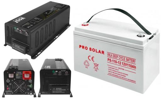 АВАРІЙНЕ ДЖЕРЕЛО ЖИВЛЕННЯ ВИСОКОЇ ПОТУЖНОСТІ VOLT POLSKA POWER SINUS 2000 12V 6KW BATTERY 110AH