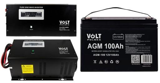 ДБЖ ДЖЕРЕЛО ЖИВЛЕННЯ ПОВНИЙ КОНВЕРТЕР SINUS PRO 2400VA 12V 1600W ФІКСОВАНА ФАЗА 100AH