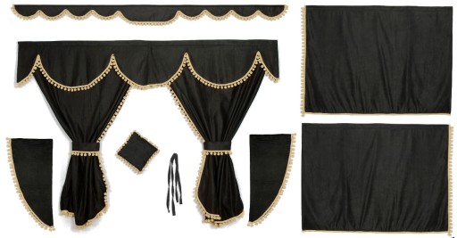 ШТОРКИ ШТОРКИ для кабіни вантажівок, комплект | Bąble-A