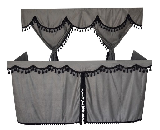 Штори TIR-SCANIA TOPLINE для 2017 + гачки