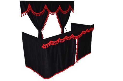 ЗАНАВЕСКА ДЛЯ ГРУЗОВИКА — SCANIA TOPLINE ДО 2017 ГОДА + КРЮКИ