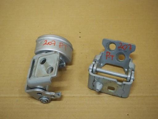 НИЖНЯЯ ПЕТЛЯ ЗАДНЕЙ ПРАВОЙ ДВЕРИ PEUGEOT 207