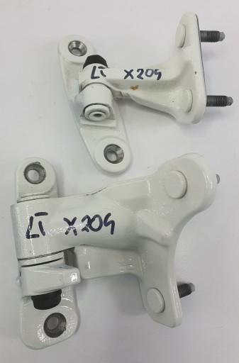 Дверные петли левый задний MERCEDES GLK X204 пара