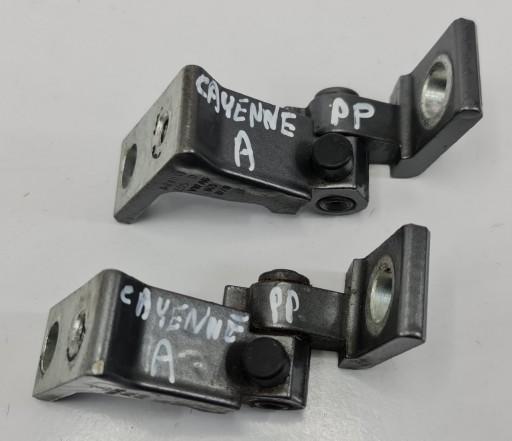 ДВЕРНЫЕ ПЕТЛИ ПРАВАЯ ПЕРЕДНЯЯ PORSCHE CAYENNE II ПАРА