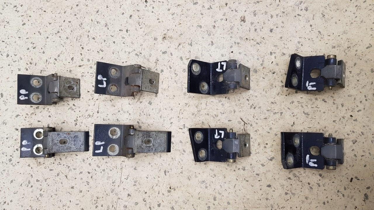 ДВЕРНЫЕ ПЕТЛИ СПЕРЕДИ И СЗАДИ КОМПЛЕКТ PEUGEOT 607