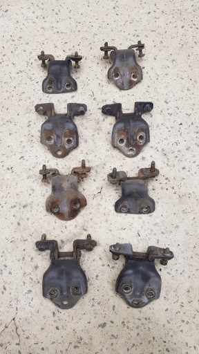 ПЕТЛІ ДВЕРНІ ПЕРЕДНІ ЗАДНІ КОМПЛЕКТ MITSUBISHI GALANT VII