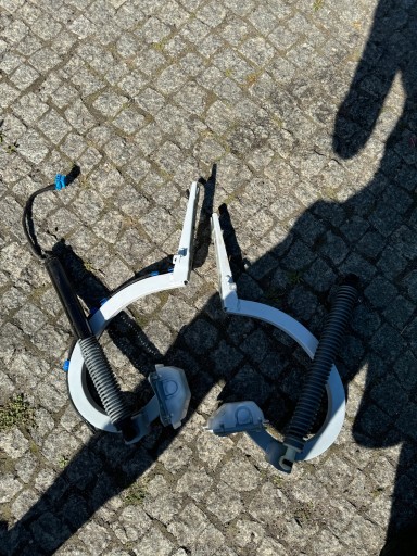 КОМПЛЕКТ ПЕТЛЕЙ КРЫШКИ БАГАЖНИКА 7357115 7357116 BMW 7 G11 G12 A96 MINERALWEISS