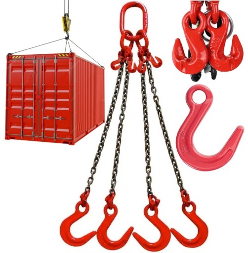 4C670T60M/10/HSHK.1 - 4C 6.7 T 6M контейнерний ланцюговий строп сертифікат CE для контейнерів