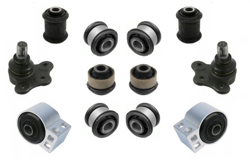 5231808 - Передня підвіска swingarm ранови+ sanka saab 9-5 95 рамка 2002-2009