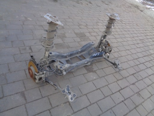 500X - Подвеска, задняя балка, ось, амортизаторы, троллейбус fiat 500x, 2015 г.