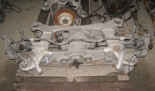 2213503104 - Задня підвіска mercedes s550 w221 - комплектна