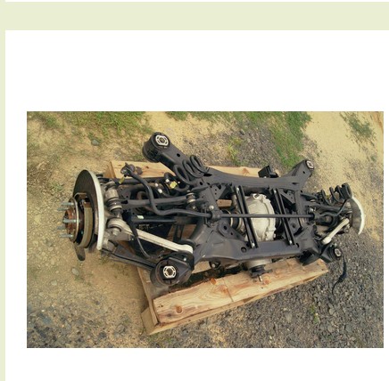 Задняя подвеска kia stinger 3.3