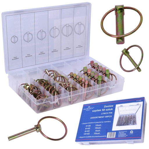 Пружинні Шплінти 50sz набір сільськогосподарських шплінтів