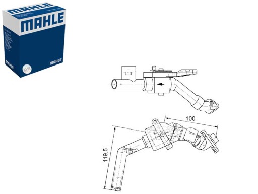 CV 8 000P - КЛАПАН ОТОПИТЕЛЯ MERCEDES LK LN2 T2 LN1 VARIO VARIO B667 B670 B668