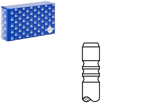 V91190 - Випускний КЛАПАН 6шт. BMW 3 E21 3 E30 5 E12 5 E28 5 E34 2.0 2.3 2.7