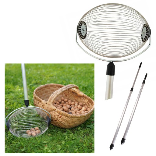 КОЛЕКТОР КОЛЕКТОР КОЛЕКТОР ДЛЯ ГОРІХІВ, ШИШОК, ФРУКТОВИХ КАЛЬОК + ВІЛЬНИЙ ВАЛ