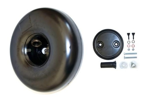 580/180 - БАК ДЛЯ Сжиженного нефтяного газа В КОЛЕСЕ 43L 630/180 POLMOCON 2023