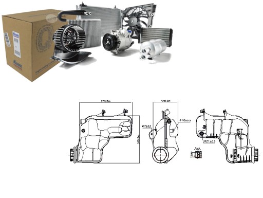 996166 - РАДІАТОР РОЗШИРЮВАЛЬНИЙ БАК LAND ROVER RANGE ROVER IV RANGE ROVER