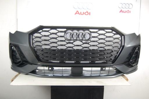 AUDI Q3 83A 2019-2022 - БАМПЕР AUDI SQ3 Q3 83A 83F 2020-2022 S-LINE ЧЕРНЫЙ