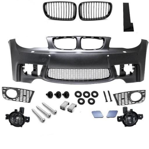 ZDERZAK BMW E81 E82 E87 E88 M-PAKIET M1 PDC SRA - БАМПЕР BMW E81 E82 E87 E88 M-PACK M1 PDC SRA