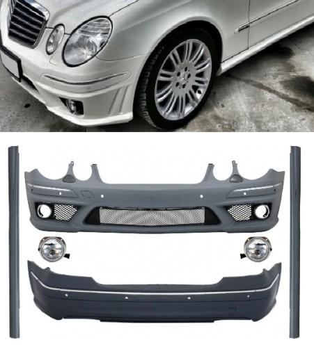 JCOCBMBW211AMGFRBM - БАМПЕР ОБУЗОВНОЙ КОМПЛЕКТ MERCEDES E CLASS W211 (02-09) E63