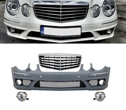 JCOFBMBW211AMGPFGBM - Решетка БАМПЕРА MERCEDES W211 E CLASS (06-09) AMG