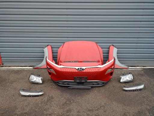 БАМПЕР КАПОТ ПІД КРИЛА ЛАМПИ ПЕРЕДНІ HYUNDAI KONA EV