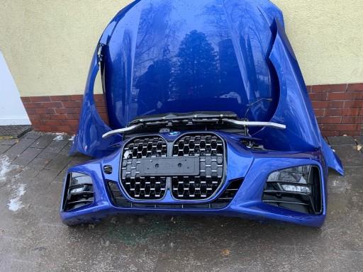 БАМПЕР ФОНАРЬ КАПОТА В КОМПЛЕКТЕ ПЕРЕДНИЙ BMW 4 G22 LIFT M-PACK LED