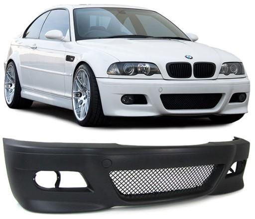Передний бампер BMW E46 M3 купе + кабриолет