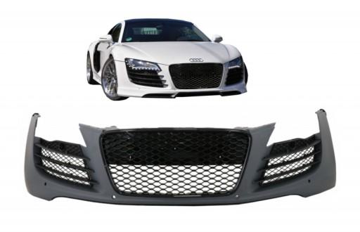 JFBAUR8RSBM - ПЕРЕДНИЙ БАМПЕР Решітка AUDI R8 (2007-2012)