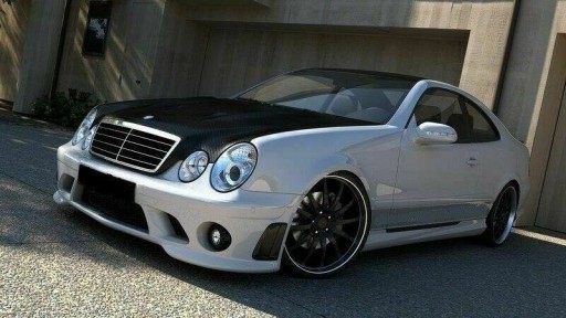 ПЕРЕДНИЙ БАМПЕР MERCEDES CLK W208 ПЕРЕДНИЙ БАМПЕР AMG НОВАЯ ГРУНТОВКА