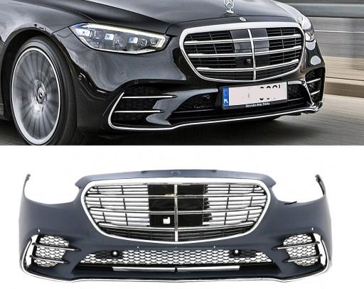 JFBMBW223ABM - ПЕРЕДНИЙ БАМПЕР MERCEDES S CLASS W223 (20-up) AMG