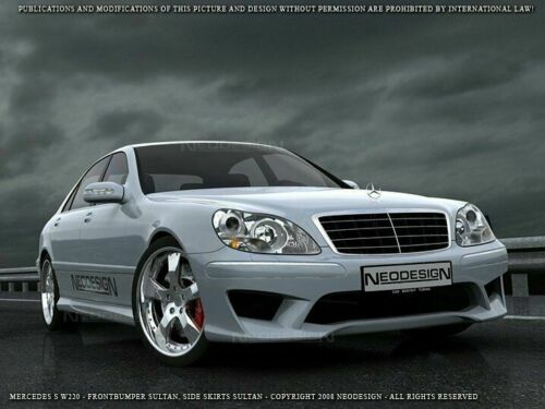 ПЕРЕДНИЙ БАМПЕР MERCEDES W220 ПЕРЕДНИЙ БАМПЕР НОВАЯ НАКЛАДКА W220