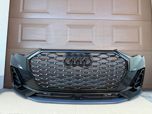 83A807438 83A807437 - Бампер передний 4xpdc решетка радиатора audi q3 83a s-line sline ly9t 2018-2025