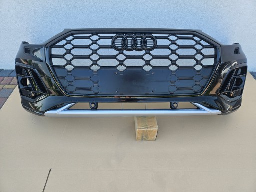 Q580A - Передний бампер audi q5 80a s-line lift