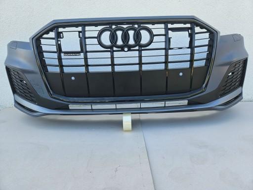 4M0807733 F 4M0853651 K - БАМПЕР ПЕРЕДНИЙ AUDI Q7 4M 4M0 LIFT S-LINE ЧОРНИЙ