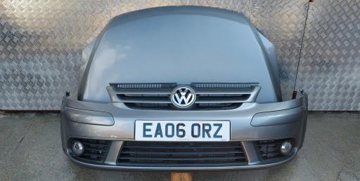 ZDERZAK PRZÓD +GRILL VW GOLF 5 PLUS LAK: LA7T - ПЕРЕДНИЙ БАМПЕР + Решетка радиатора VW GOLF 5 PLUS LAK: LA7T