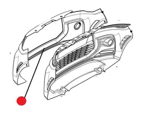 6R0820411D - РАДИАТОР КОНДИЦИОНЕРА 6R0820411D SEAT IBIZA IV