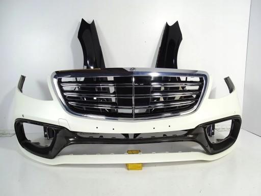 PJT2825 - ПЕРЕДНИЙ БАМПЕР S-CLASS W222 63 6.3 AMG LIFT CARBON