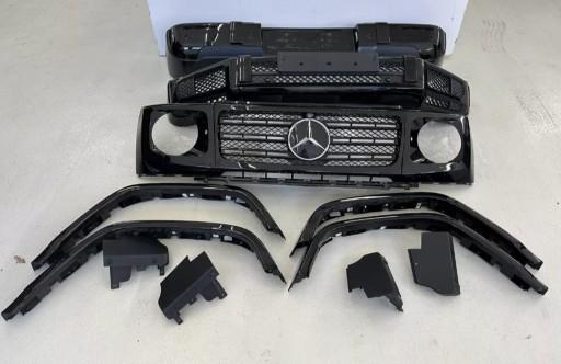 A4638880400 A4638880300 - КОМПЛЕКТ ПЕРЕДНЕГО ЗАДНЕГО БАМПЕРА MERCEDES G-CLASS III W463 2018- AMG