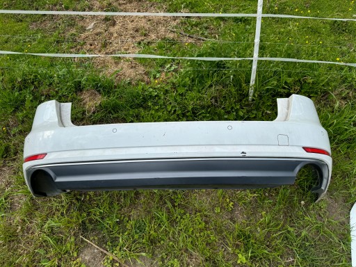 ЗАДНИЙ БАМПЕР AUDI A4 B9 8W COMBI AVANT LY9C БЕЛЫЙ 4xPDC В КОМПЛЕКТЕ