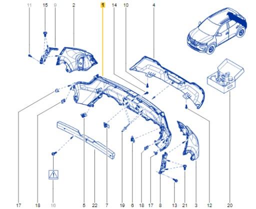 25813 - НАКЛАДКИ ШАРНИРА FORD TRANSIT 2.2 07-11