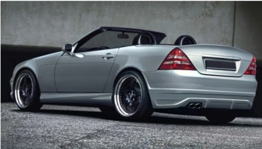 ЗАДНИЙ БАМПЕР AMG MERCEDES SLK R170 ЗАДНИЙ БАМПЕР НОВАЯ НАКЛАДКА