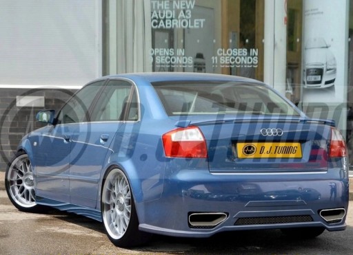 ЗАДНИЙ БАМПЕР AUDI A4 B6 RS ЗАДНИЙ БАМПЕР RS AUDI A4 B6 НОВАЯ НАКЛАДКА