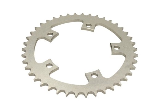 86500-42 - ЗАДНЯЯ ЗВЕЗДОЧКА MOTO. СТАЛЬ ГАЛЬВАНИЗИРОВАННАЯ СЕРЕБРОМ