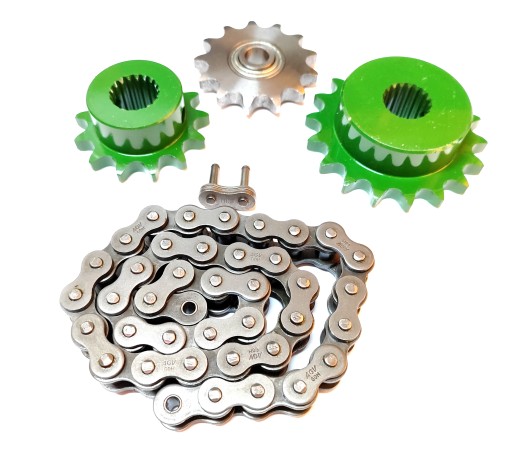 JOHN DEERE Z11683/Z11684 ПРИВОДНЫЕ ШЕСТЕРНИ ВЫПУСКНОЙ ТРУБЫ