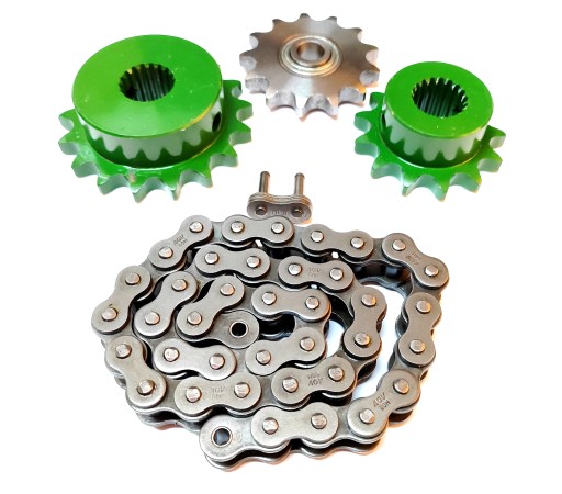 JOHN DEERE Z11684/Z12329 ПРИВОДНЫЕ ШЕСТЕРНИ ВЫПУСКНОЙ ТРУБЫ