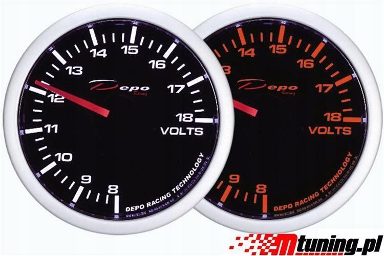 Часы DEPO WA 60mm-вольтметр