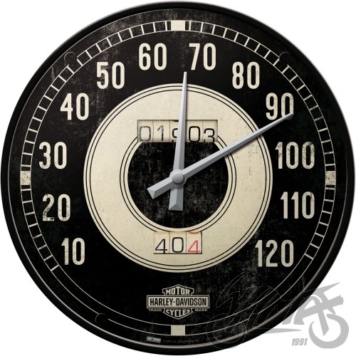 NAR51084 - НАСТІННИЙ ГОДИННИК HARLEY-DAVIDSON 51084
